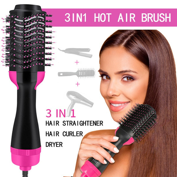 One Step Hot Air Brush Dryer and Styler