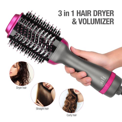 One Step Hot Air Brush Dryer and Styler