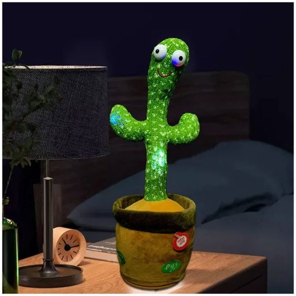 High Quality Portable Rechargeable Dancing Cactus Toy